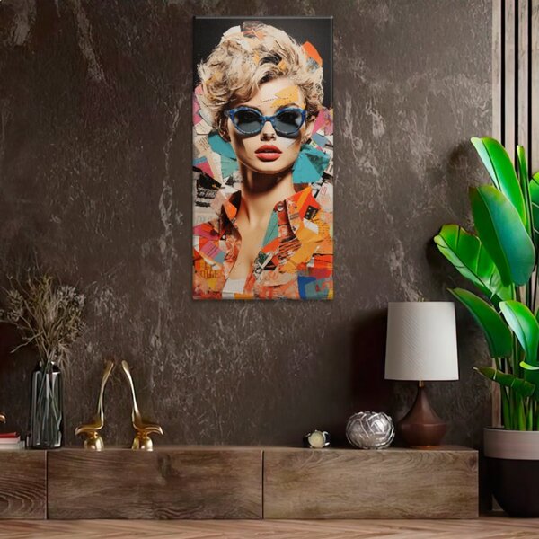 Obraz na plátně - Retro party - 30x60 cm - CZ výroba