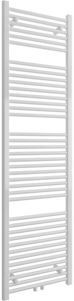 Koupelnový radiátor Lincoln - středové připojení 50mm/boční - 559W - bílá lesklá - 1800x500 mm