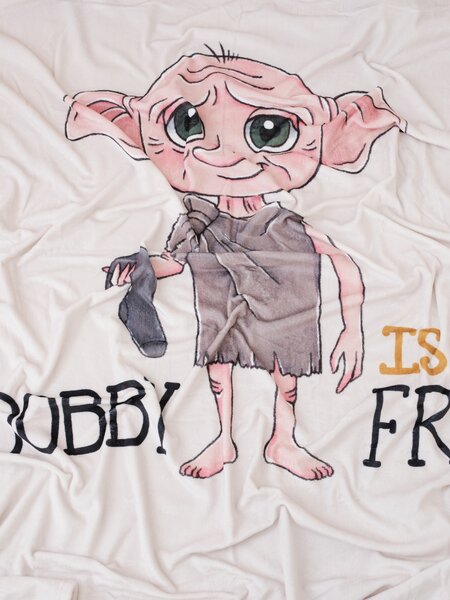 MK Lůžkoviny Deka mikroplyš Harry Potter 150 × 200 cm - Dobby