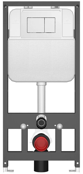 Modul Basic pro WC závěsné - předstěnová instalace/sádrokarton - 50x114 cm