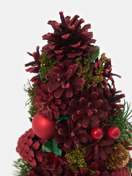 Sinsay - Vánoční dekorace ve tvaru stromečku - červená