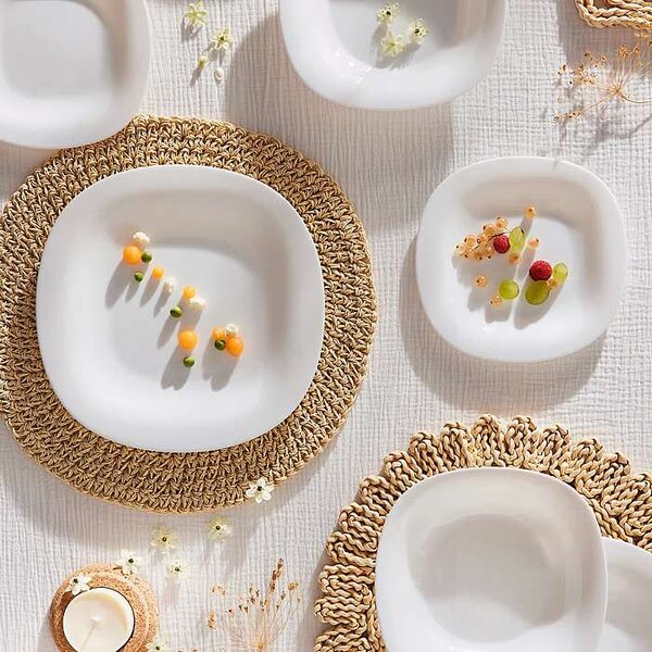 Luminarc Jídelní souprava Carine white 18 ks