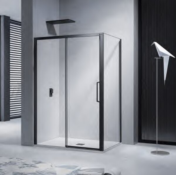 Sprchový kout NERO 120x80 cm. L/P varianta
