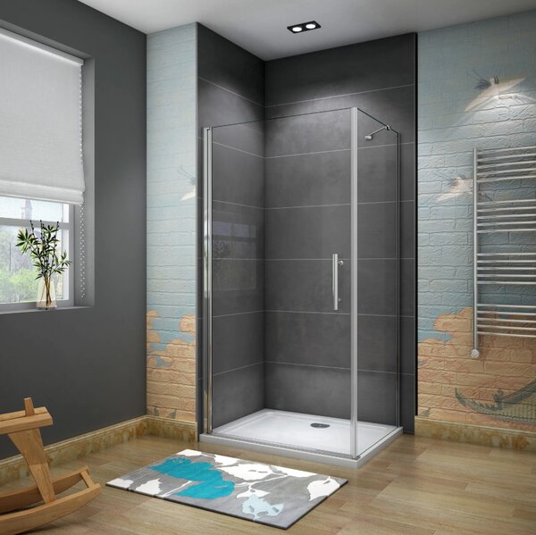 Sprchový kout SOLO D1 70x70x185 s jednokřídlými dveřmi
