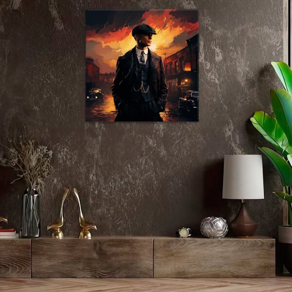 Obraz na plátně - Peaky Blinders - 40x40 cm - CZ výroba