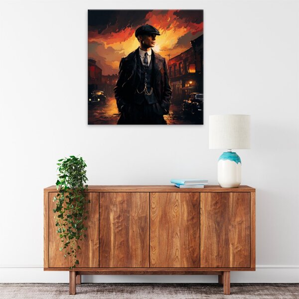 Obraz na plátně - Peaky Blinders - 40x40 cm - CZ výroba
