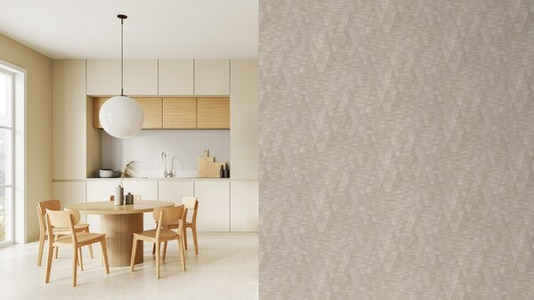 RASCH | Vliesová tapeta na zeď Liverna 417234 | 0,53 x 10,05 m | béžová