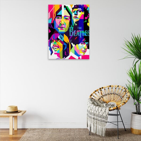Obraz na plátně - The Beatles - 30x40 cm - CZ výroba