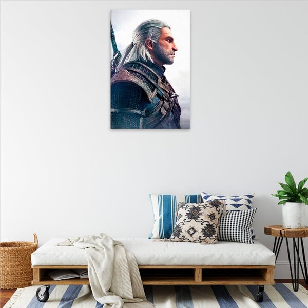 Obraz na plátně - The Witcher 02 - 40x60 cm - CZ výroba