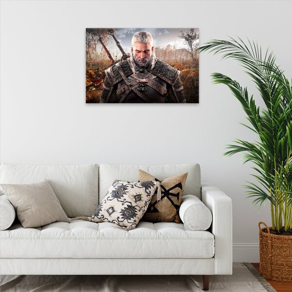 Obraz na plátně - The Witcher 03 - 60x40 cm - CZ výroba