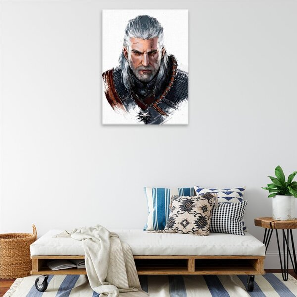 Obraz na plátně - The Witcher 04 - 30x40 cm - CZ výroba