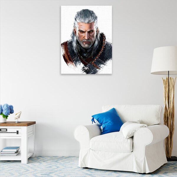 Obraz na plátně - The Witcher 04 - 30x40 cm - CZ výroba