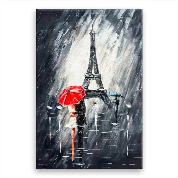 Obraz na plátně - Pod Eiffelovkou - 40x60 cm - CZ výroba