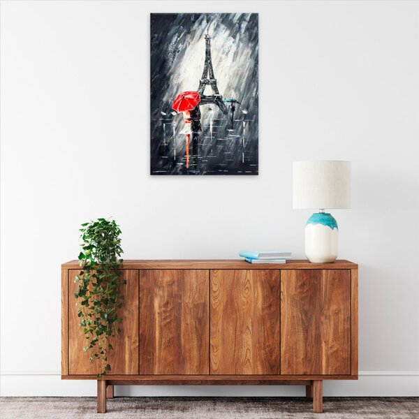 Obraz na plátně - Pod Eiffelovkou - 40x60 cm - CZ výroba