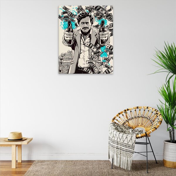 Obraz na plátně - Pablo Escobar 01 - 40x50 cm - CZ výroba