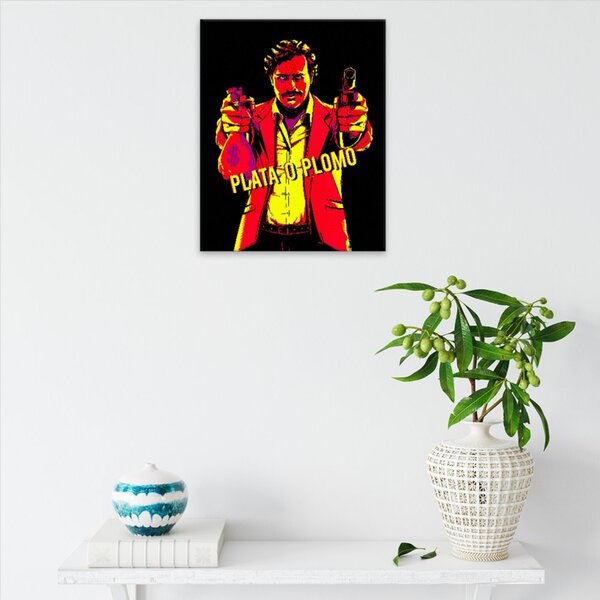 Obraz na plátně - Pablo Escobar 02 - 40x50 cm - CZ výroba