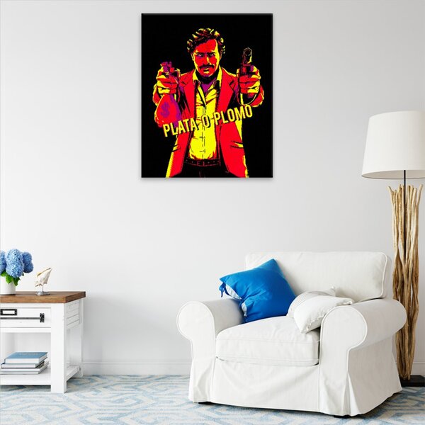 Obraz na plátně - Pablo Escobar 02 - 40x50 cm - CZ výroba