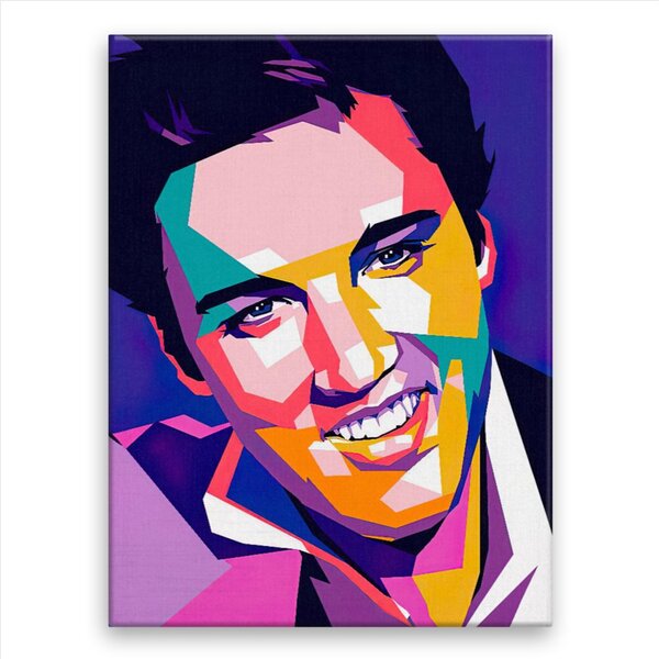 Obraz na plátně - Elvis Presley 01 - 30x40 cm - CZ výroba