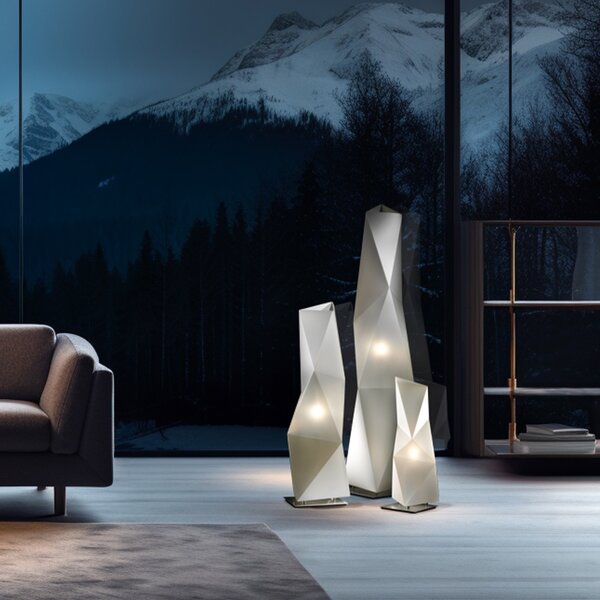 Slamp designové stojací lampy Diamond Floor Large