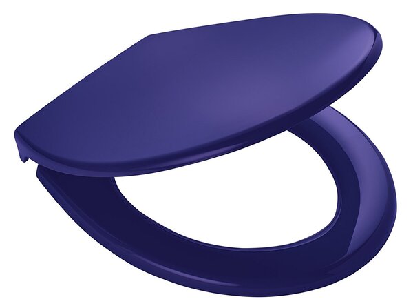 Ridder 02101133 MIAMI WC sedátko, soft close, PP termoplast - modrá, 44,3 × 37 cm
