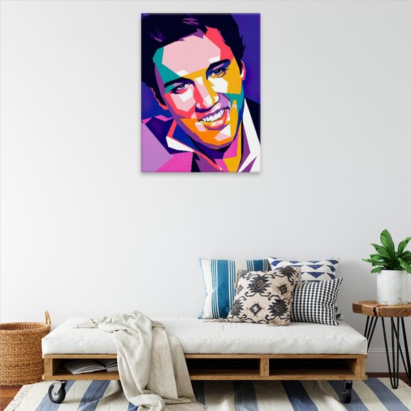Obraz na plátně - Elvis Presley 01 - 30x40 cm - CZ výroba