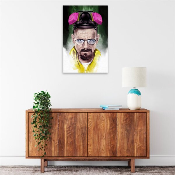 Obraz na plátně - Heisenberg 02 - 40x60 cm - CZ výroba