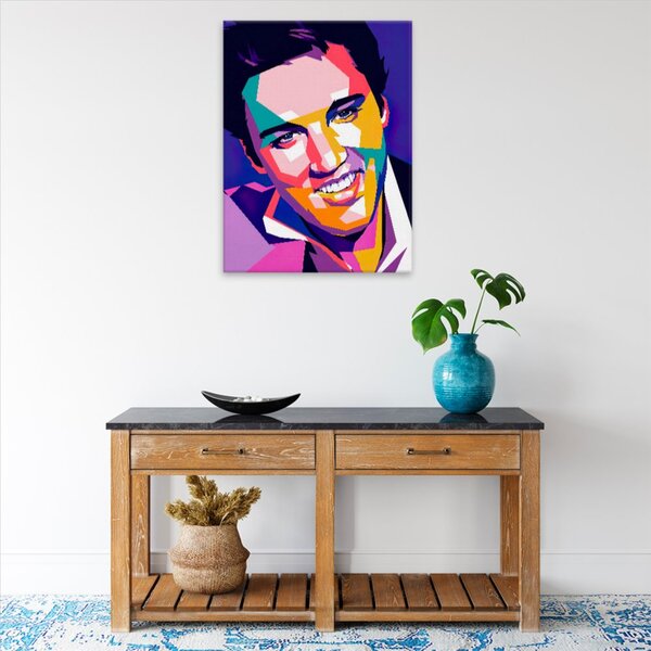 Obraz na plátně - Elvis Presley 01 - 30x40 cm - CZ výroba