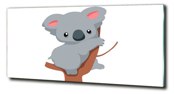 Fotoobraz na skle Koala na stromě osh-66617317