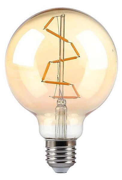 LED Žárovka FILAMENT G95 E27/4W/230V 2200K
