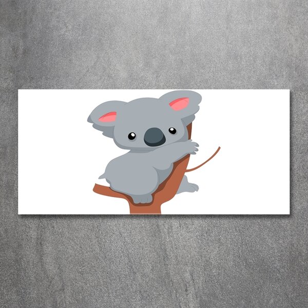 Fotoobraz na skle Koala na stromě osh-66617317