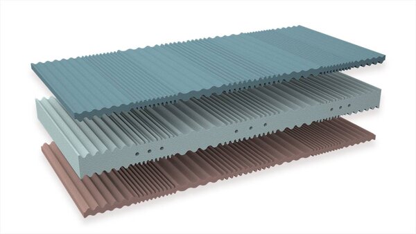 Matrace TRIOMED 200 x 90 cm, Akce 1+1 zdarma (cena za 2 ks)