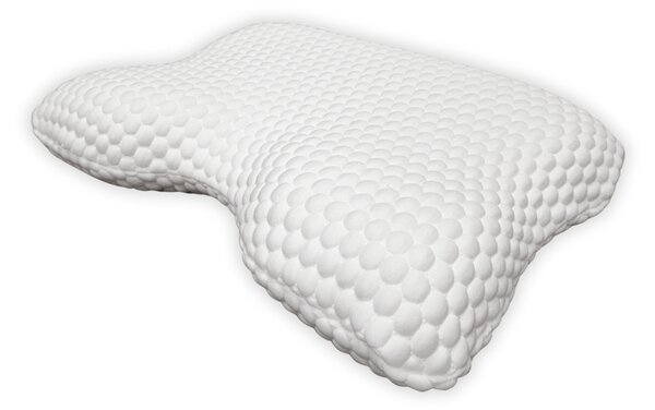 Anatomický polštář VISCO SHAPE AIR SOFT 53x40 cm z perforované líné pěny