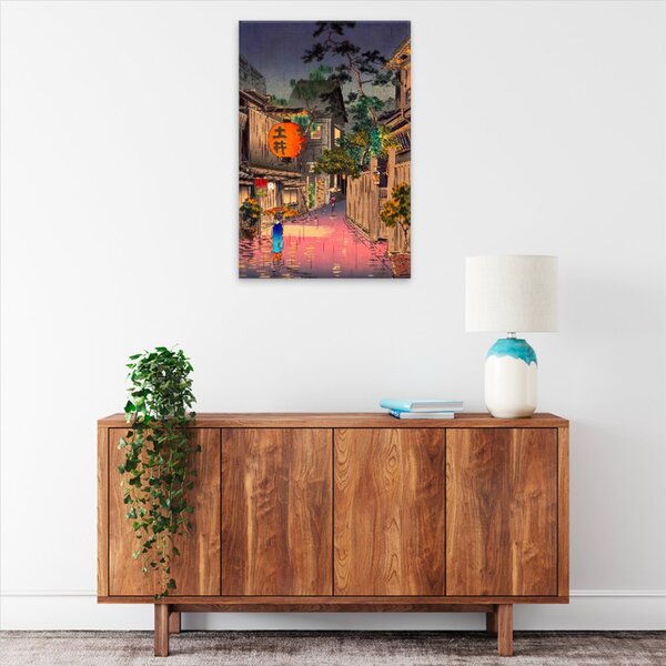 Obraz na plátně - Japonský podvečer - 40x60 cm