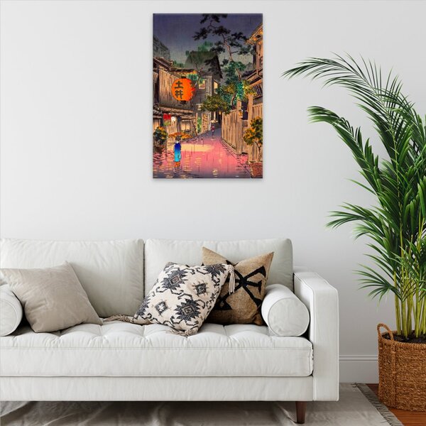 Obraz na plátně - Japonský podvečer - 40x60 cm