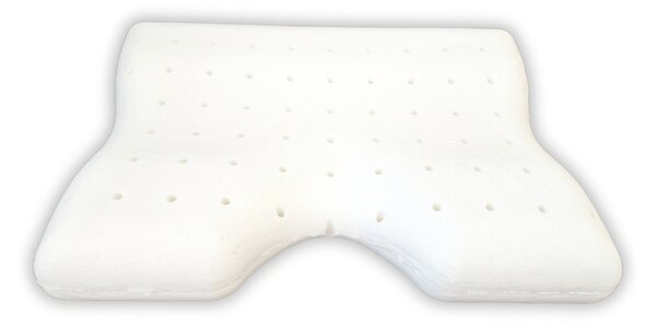 Anatomický polštář VISCO SHAPE AIR SOFT 53x40 cm z perforované líné pěny