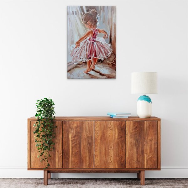 Obraz na plátně - Malá baletka 2 - 40x60 cm - CZ výroba