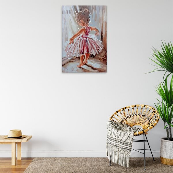 Obraz na plátně - Malá baletka 2 - 40x60 cm - CZ výroba