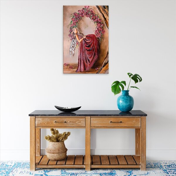 Obraz na plátně - Pán je na mé straně - 40x60 cm