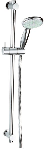 Armatura METIS sprchový komplet - chrom - sprcha 1 poloha, posuvný držák sprchy, sprchová hadice 140 cm 841-350-00