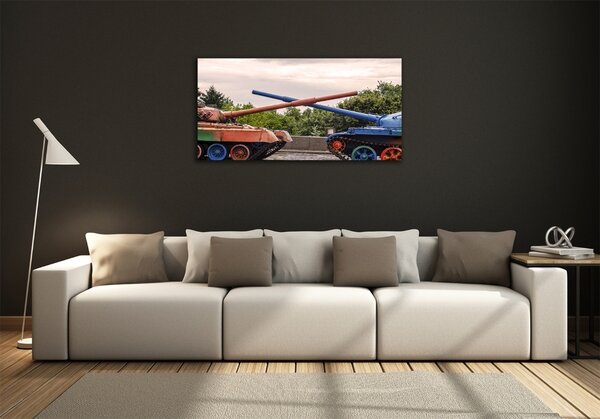 Foto-obrah sklo tvrzené Dva tanky osh-66952681