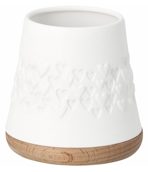 Porcelánový svícen Hearts 7,5 cm