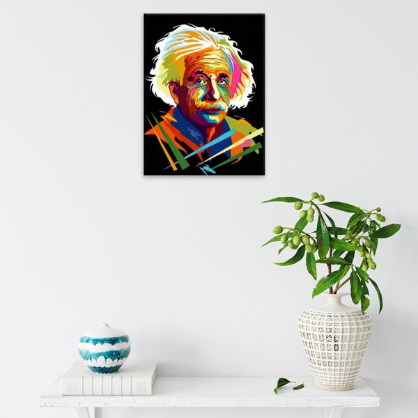 Obraz na plátně - Albert Einstein 01 - 30x40 cm