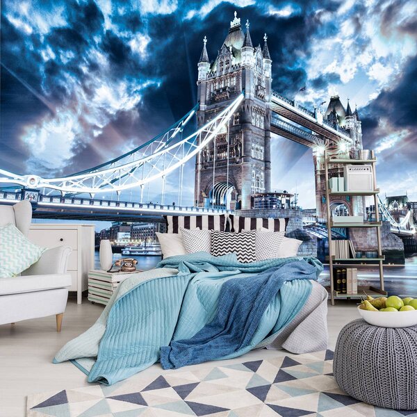 Fototapeta - London Tower Bridge City Urban (152,5x104 cm)