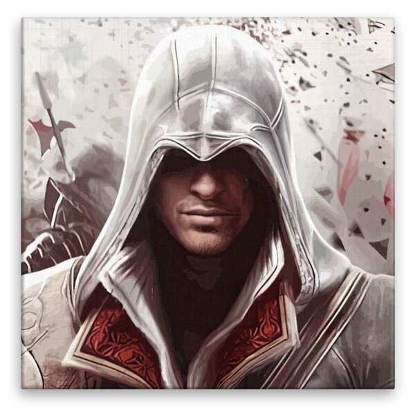 Obraz na plátně - Assassin 01 - 40x40 cm - CZ výroba