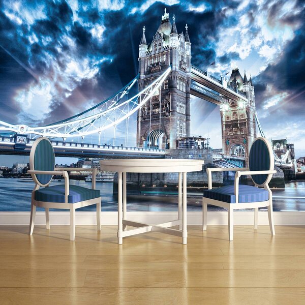 Fototapeta - London Tower Bridge City Urban (152,5x104 cm)