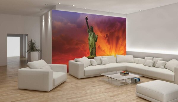 Fototapeta - Socha svobody v New Yorku (152,5x104 cm)
