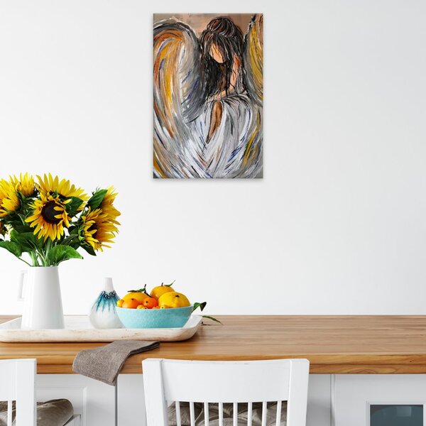 Obraz na plátně - Anděl světla - 40x60 cm - CZ výroba