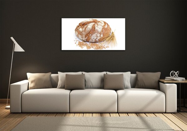 Foto obraz skleněný horizontální Chléb a pšenice osh-67143985