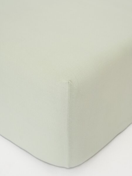 MK Lůžkoviny Jersey prostěradlo do postýlky Classic 60 × 120 cm - šalvějová
