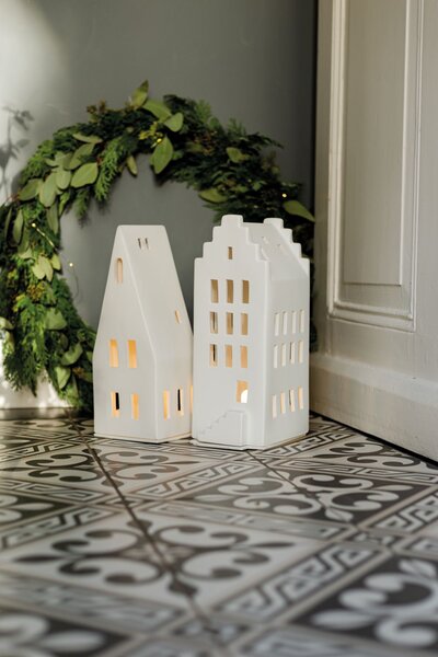 Räder Porcelánový svícen - Domeček XI